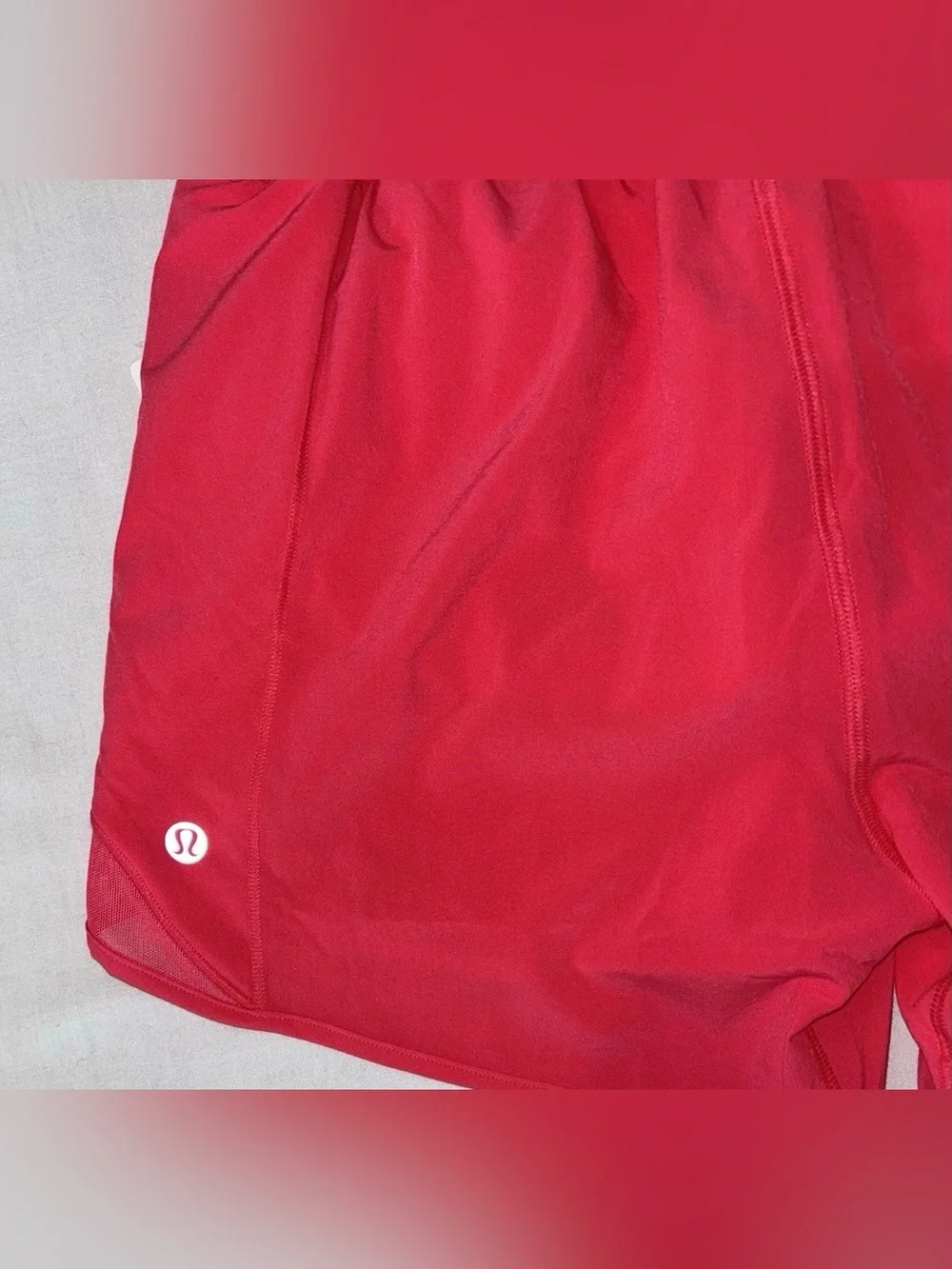 NWT LULULEMON SIZE 4 HOTTY HOT HIGH RISE 4”L SHORT AUTHENTIC LINED LIPGLOSS PINK